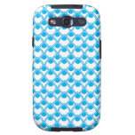 blue rain drops pattern Samsung Galaxy Case casemate cases