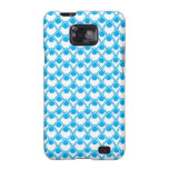 blue rain drops pattern Samsung Galaxy Case casemate cases