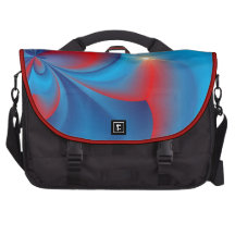 Blue-Red Rays Commuter Bags