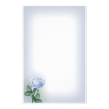 Blue Rose Stationery