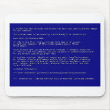 Blue Screen of Death Mouse Mat