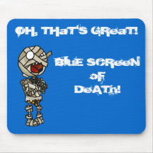Blue Screen of Death Mouse Mat