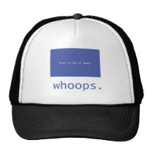 Blue screen of death - whoops! hats