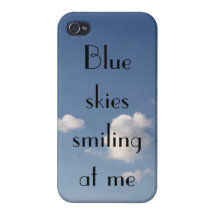 Blue Skies Covers For iPhone 4