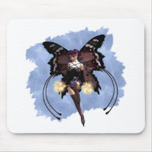 Blue Sky Fae Mouse Mat