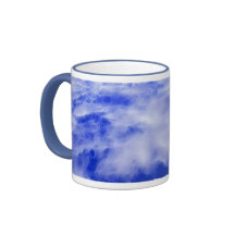 BLUE SKY FRACTAL Drinking Mug
