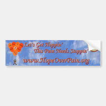 Blue Sky Help Solve the Mystery CRPS RSD Balloons Bumper Stickers