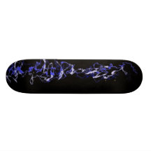 Blue Smoke Custom Skate Board