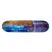 Blue Streak Skate Board Deck