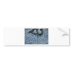 Blue sun dial bumper stickers