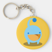 Blue Thingy Keychain