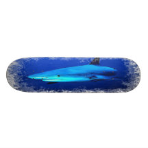 Blue Tooth Skate Board Deck