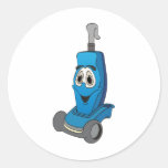 Blue Vacuum Cleaner Stickers