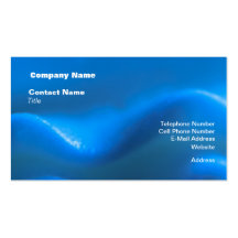 Blue Wave Dream Business Card Templates