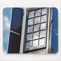 Blue window mousepads