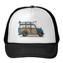 Blue Woody Wagon Hats