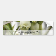 Blueberry Blossoms Bumper Sticker