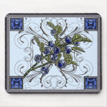 Blueberry Mousepad
