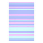 Blueberry Stripe Stationery