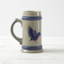 Bluebird Stein Mugs