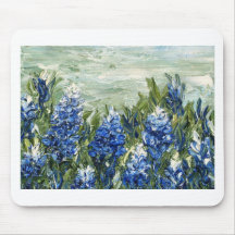 Bluebonnets Mouse Pad