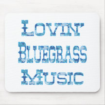 Bluegrass Music Mouse Pad