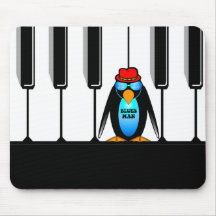 blues man piano mouse pad