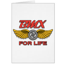BMX for life Greeting Card