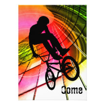 BMX in Lines and Circles Custom Announcements