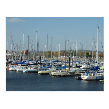 Boat Docks on Lake Pepin Postcards