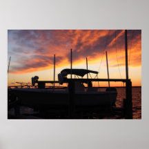 Boating Sunset Print