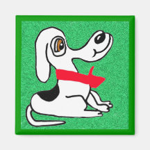 Bobbers On The Lawn Fridge Magnet