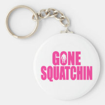 Bobo GONE SQUATCHIN Gear Finding Bigfoot Key Chain