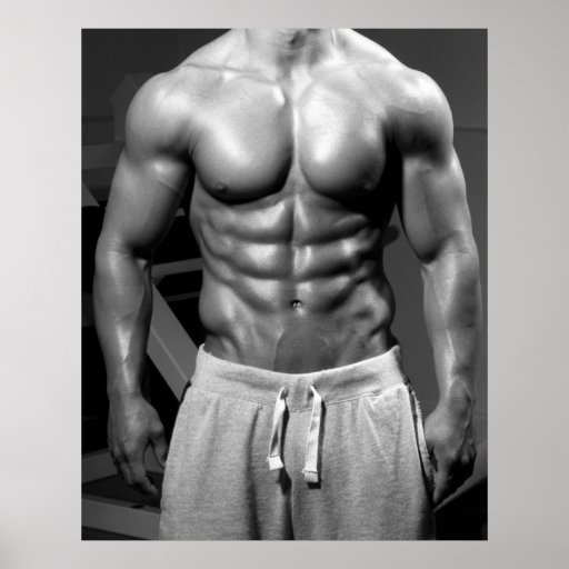 Bodybuilder Gym Wall & Health Club Poster #25