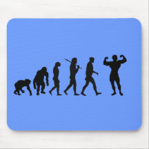 Bodybuilding Bodybuilders evolution gifts & tees Mouse Pad
