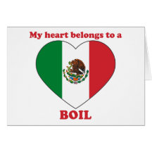 Boil Greeting Card