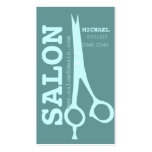 Bold Modern Scissors Business Card Template