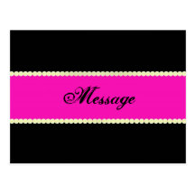 Bold Satin Post Card