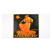 Bolero Personalised Photo Card