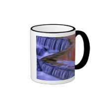 Bond Falls; Reflecting Fall Coloured Leaves; Mugs