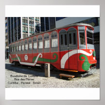 Bondinho da Leitura - Curitiba Posteres
