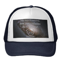 Boné Sou um cidadão do Cosmos