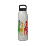 Bones on bikes water bottles