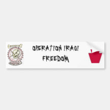 BONESAW OIF BUMPER STICKER