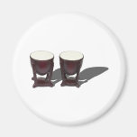 BongoDrums121210 Refrigerator Magnet