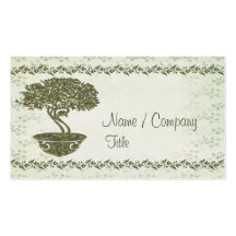 Bonsai Elegance Business Cards