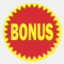 Bonus Retail Sales Sticker