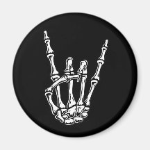 Bony Rock Hand Refrigerator Magnets