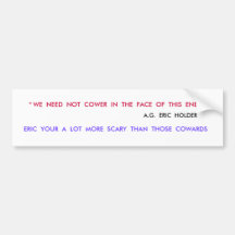 BOO BUMPER STICKER