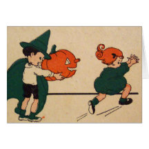 Boo! (Vintage Halloween Card)